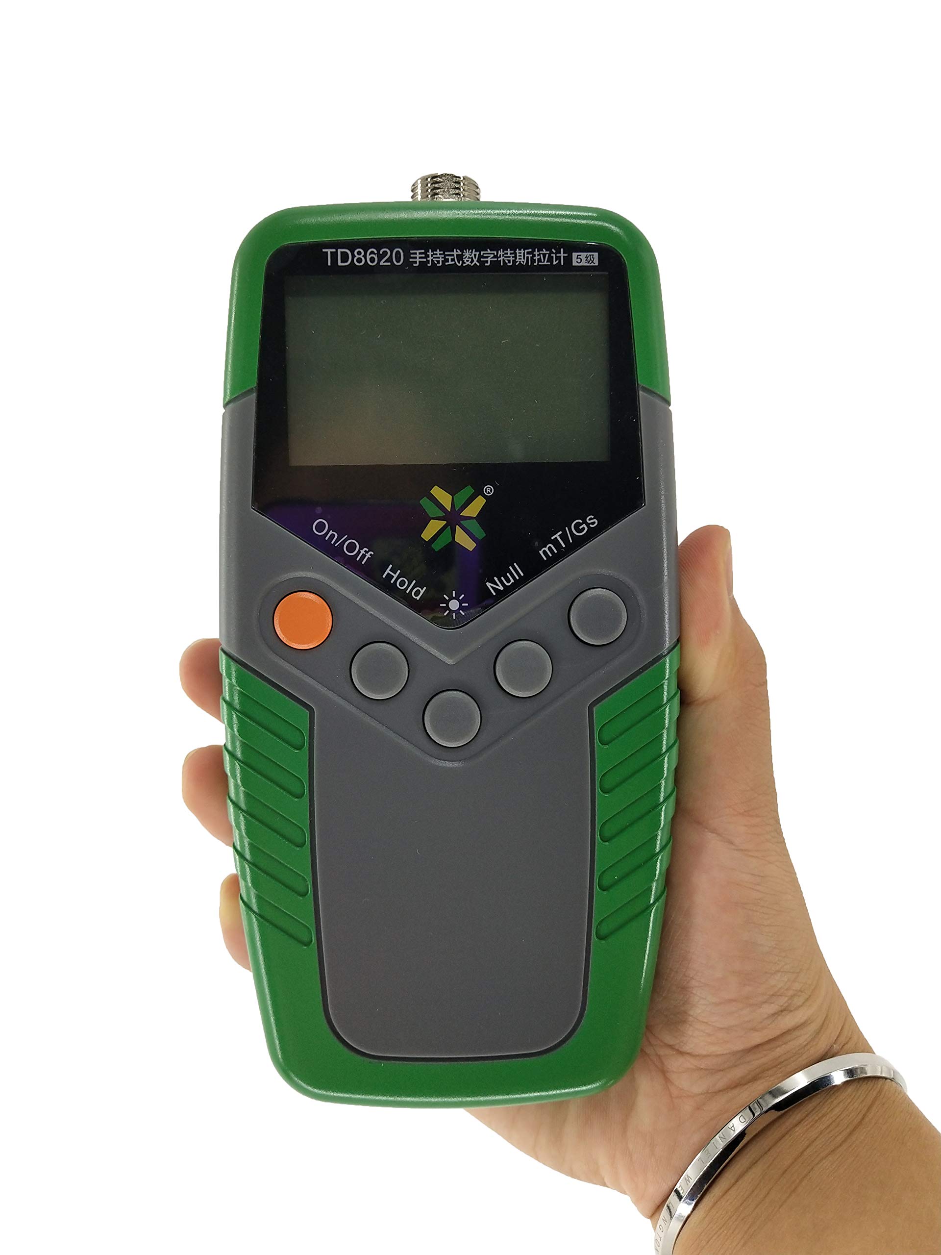 High Precision 5% Accuracy Digital Gauss Meter - Permanent Magnet Tesla Meter with mT/G Unit Switch, Surface Magnetic Field Tester for Industrial & Scientific Applications - Perfect for Magnet Research, Quality Control, and Educational Labs