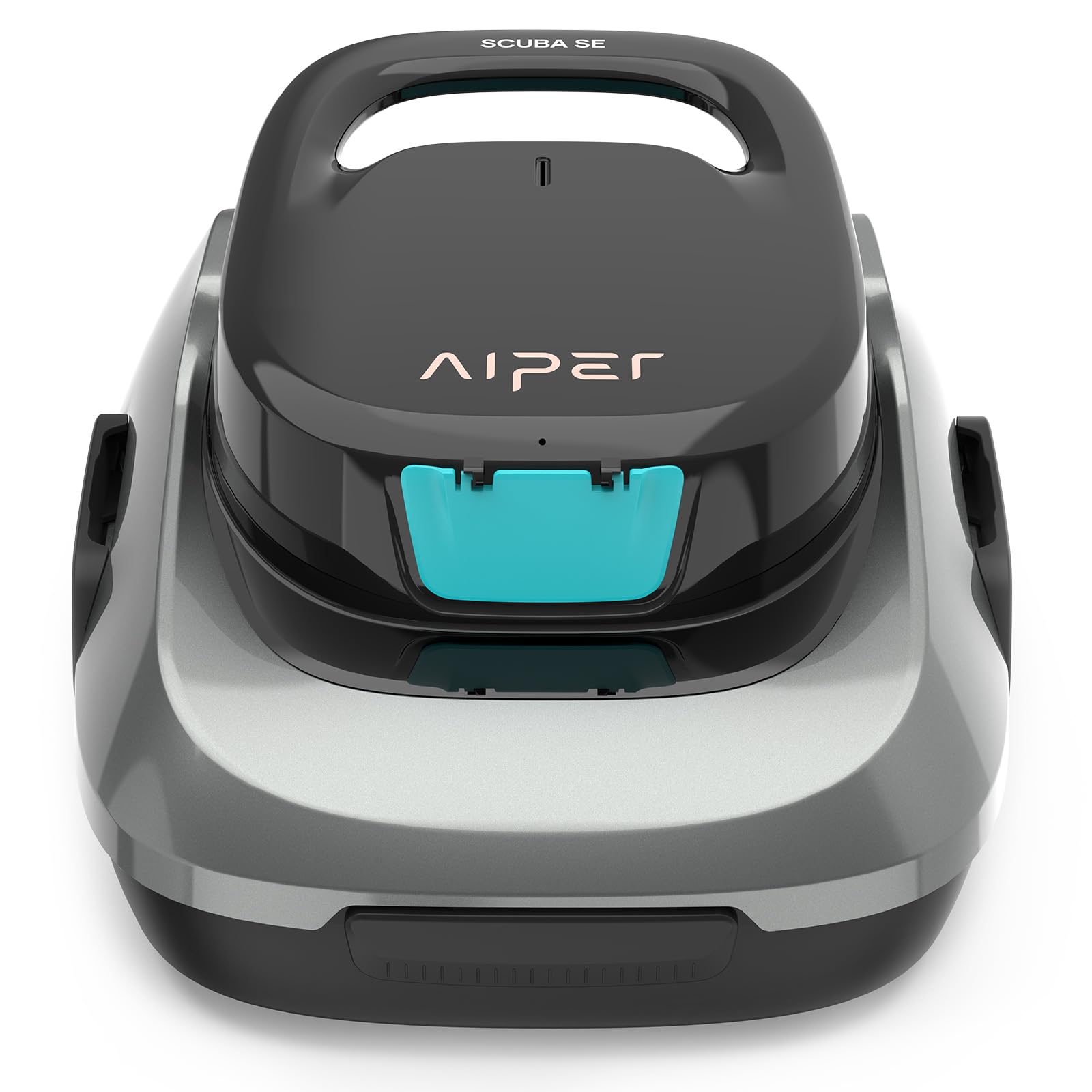 AIPER Scuba SE Plus Cordless Robotic Pool Cleaner - Automatic Pool Vacuum with Self-Parking, 1.5H Runtime for Above Ground Pools | Perfect for Backyard, Inground & Residential Swimming Pool Maintenance
