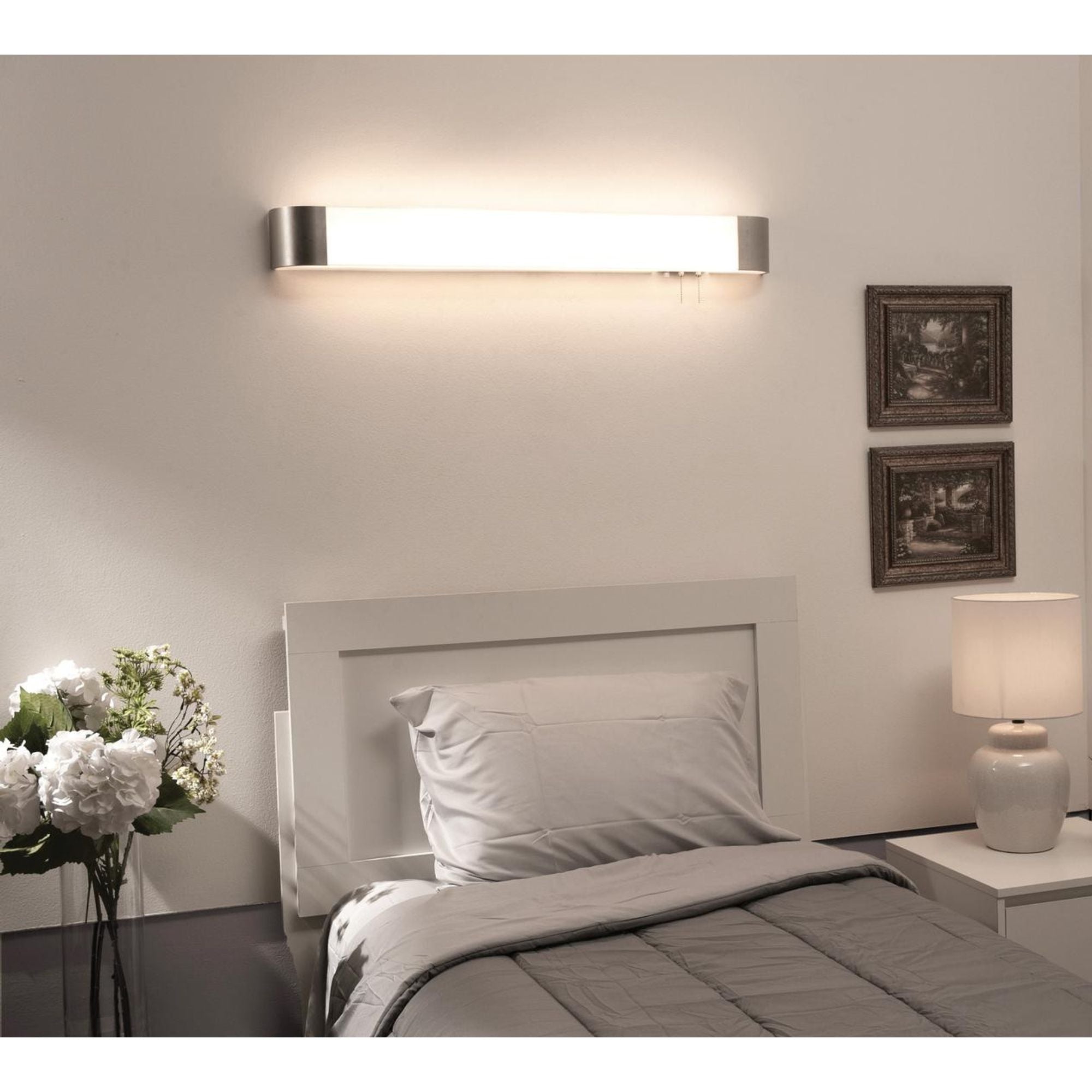 Allen 41 LED Overbed Wall Light with Oil Rubbed Bronze Finish - Dimmable Reading Light for Bedroom, Nursery & Hospital Use
