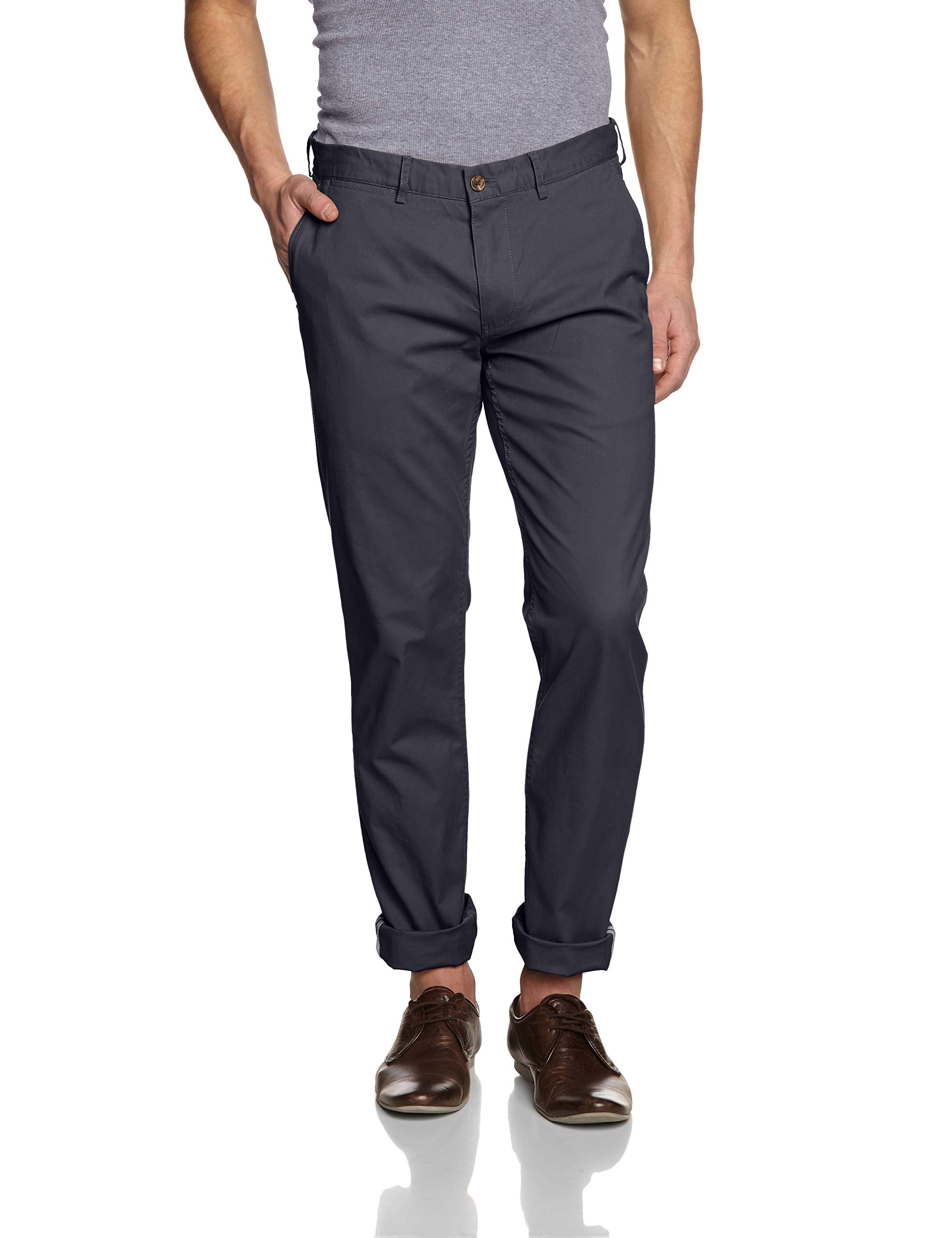 Ben Sherman Men's Slim Stretch Chino Pants - Comfortable & Stylish Casual Dress Trousers for Work & Weekend Wear