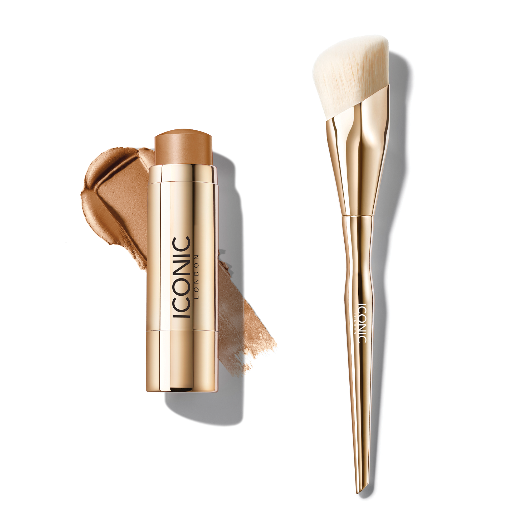 Creamy Contour Duo - Professional Contouring & Highlighting Makeup Kit for Cheeks, Nose & Jawline - Perfect for Everyday Glam & Photo Shoots