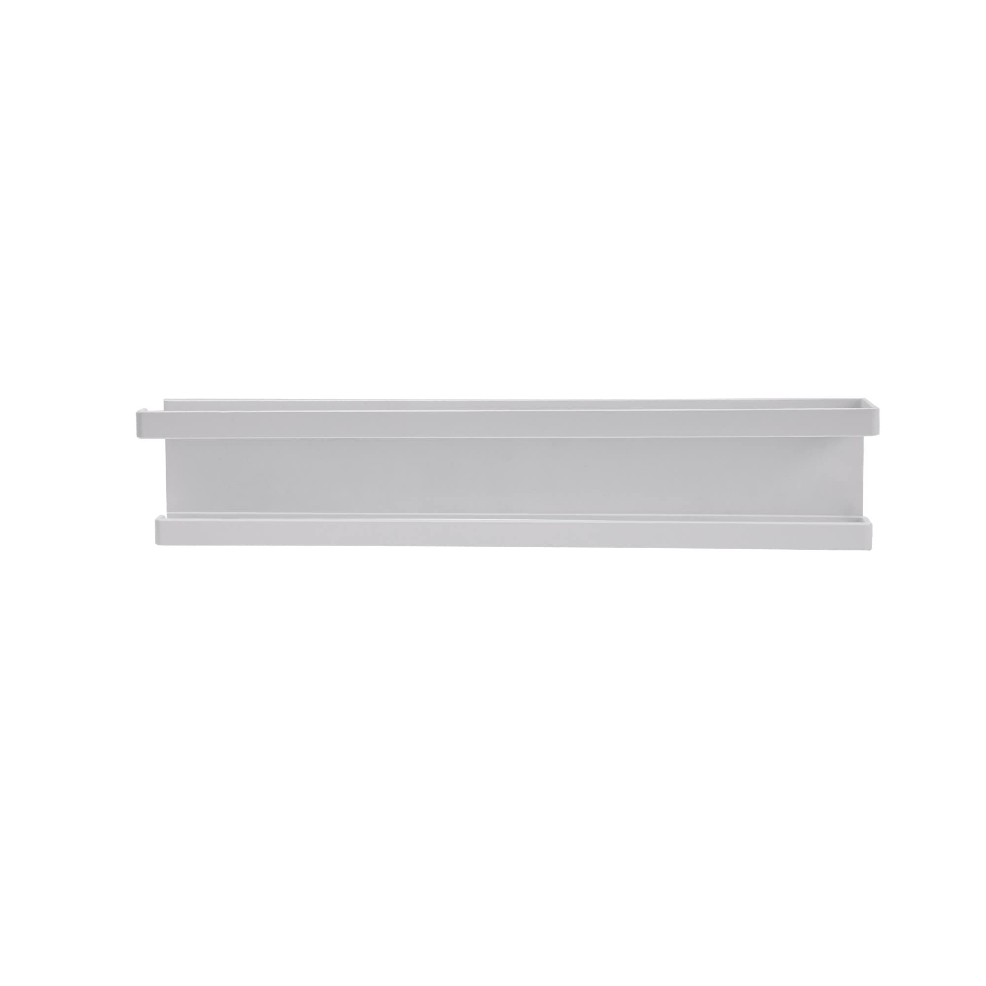 Stainless Steel Magnetic Paper Towel Holder for Kitchen & Bathroom - Space Saving White Metal Towel Rack for Cabinets, Fridge & Office Use