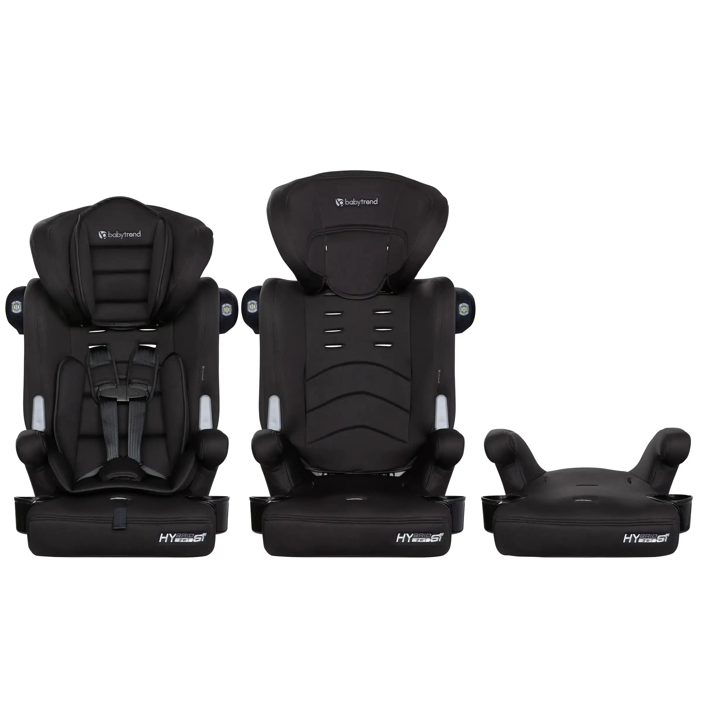 Hybrid™ SI 3-in-1 Convertible Car Seat with Side Impact Protection - Hoboken Black | Infant to Booster Seat | Safe for Cars, SUVs & Minivans | Meijer Exclusive