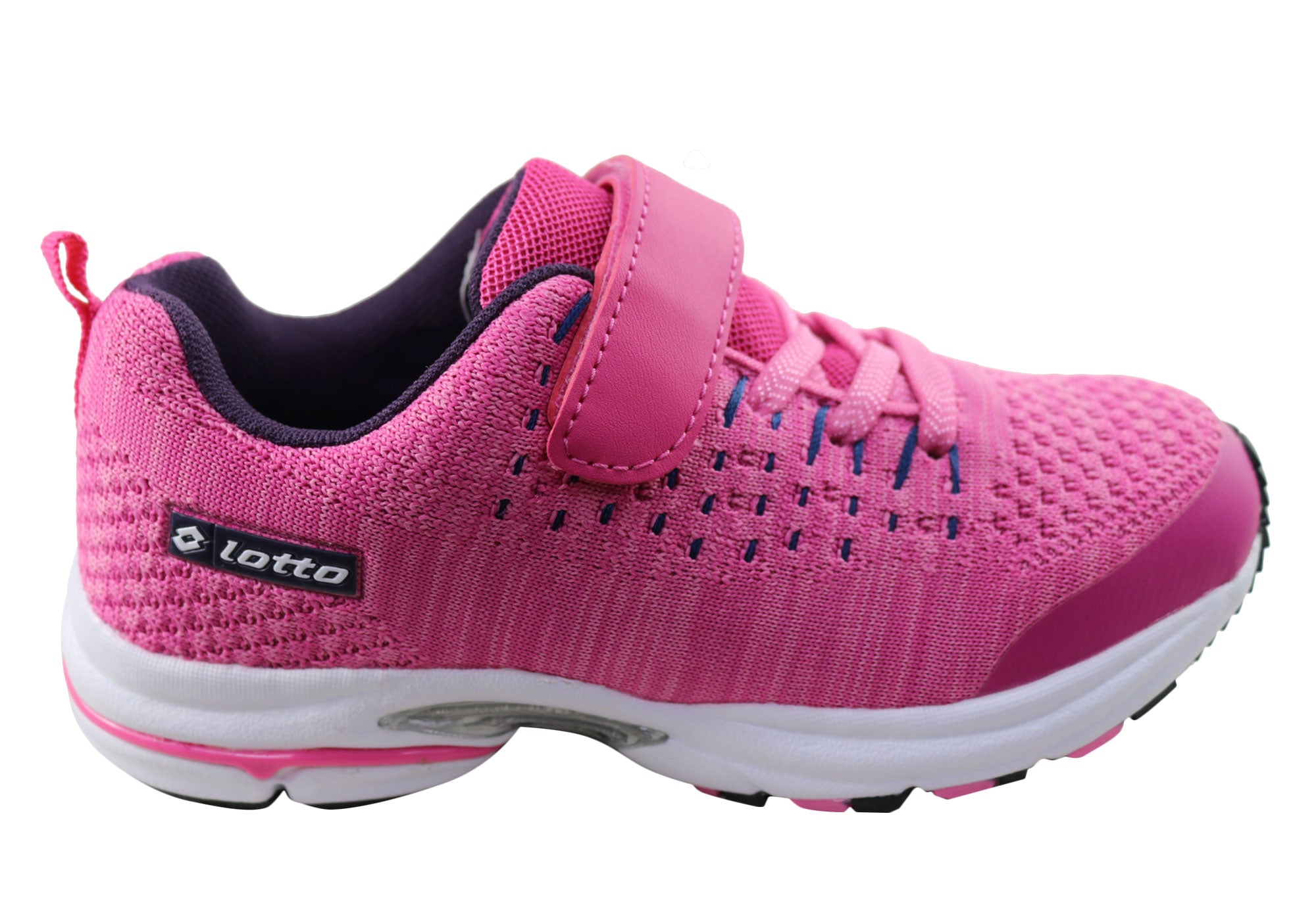 Lotto Breeze Kids Adjustable Strap Athletic Shoes - Comfortable Sneakers for Boys & Girls - Perfect for Running, School & Play