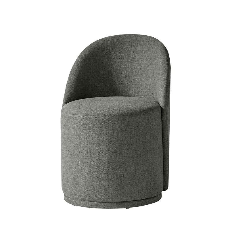 Modern Curved Back Swivel Dining Chair - Ergonomic Comfort for Kitchen, Dining Room & Office - Perfect for Home Decor & Entertaining Guests