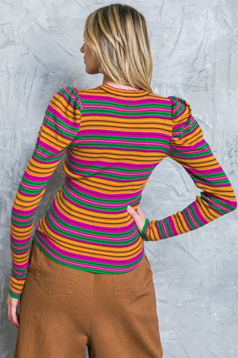 ALWAYS IN MY HEART Sweater Top - Women's Cozy Knit Pullover for Casual Wear & Date Nights