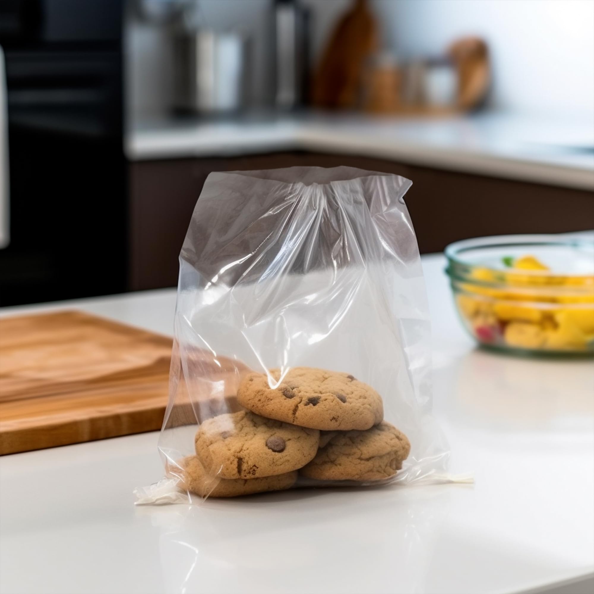APQ 500 Pack Clear 10x14 Inch 6 Mil Thick Flat Poly Bags - Heavy Duty Open Top Plastic Bags for Storage, Shipping & Transport | Perfect for Industrial Use, Food Service Packaging & Healthcare Supplies