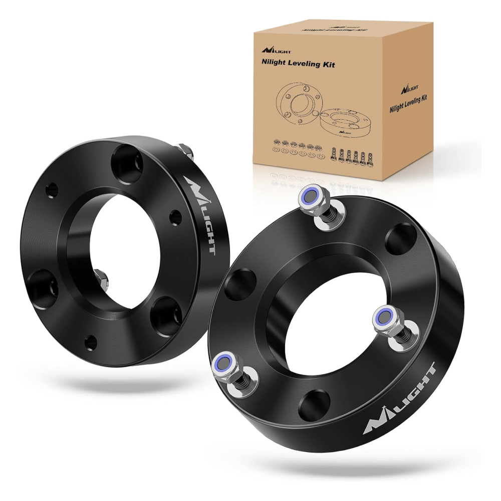 2 Inch Front Leveling Lift Kit for Ford F150 (2004-2023) - Heavy Duty Suspension Leveling Kit for Improved Ground Clearance & Off-Road Performance - Perfect for Truck Enthusiasts & Off-Road Adventures