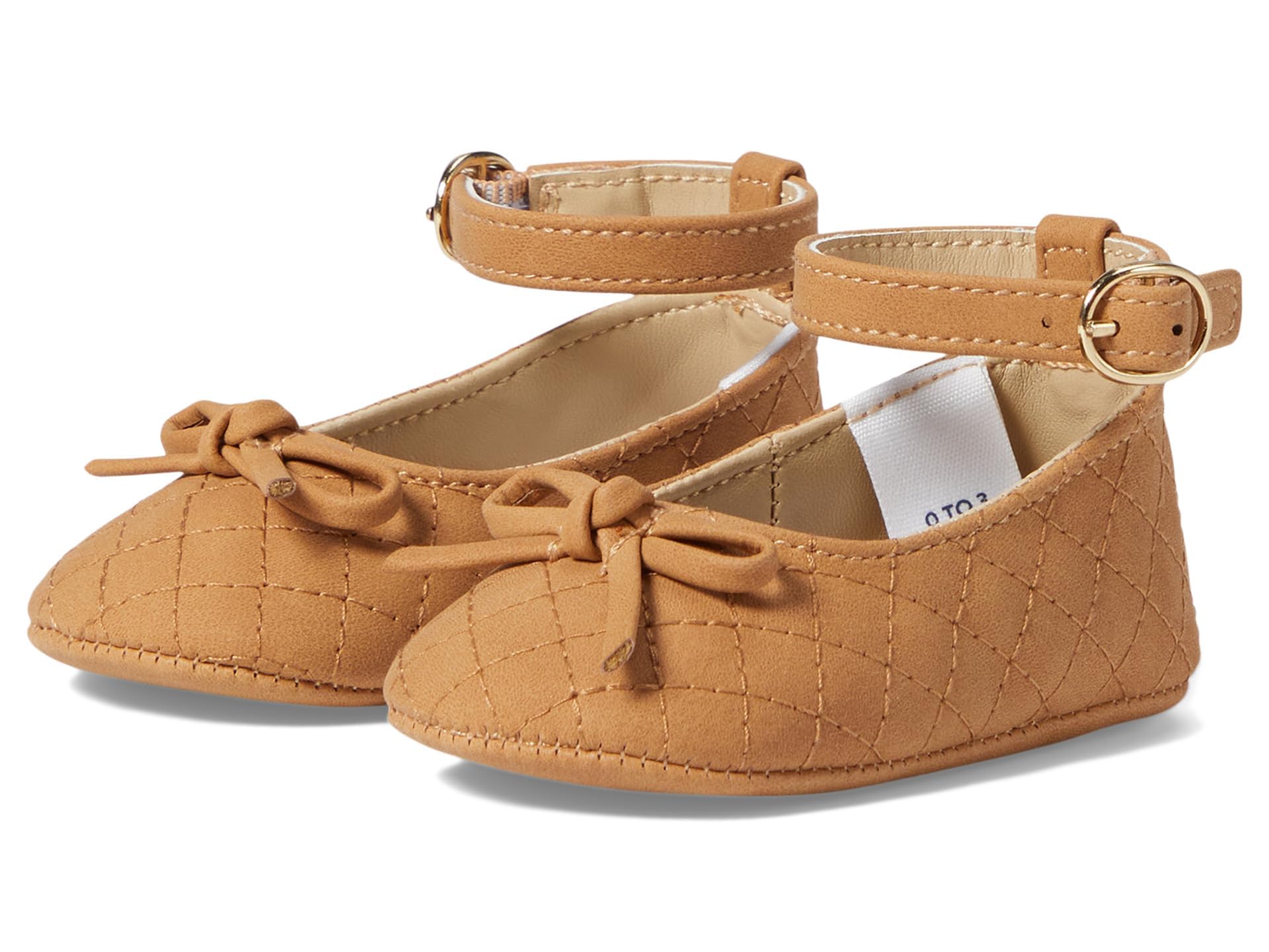 Janie & Jack Baby Girls Quilted Flats for Infants - Comfortable & Stylish for Outings