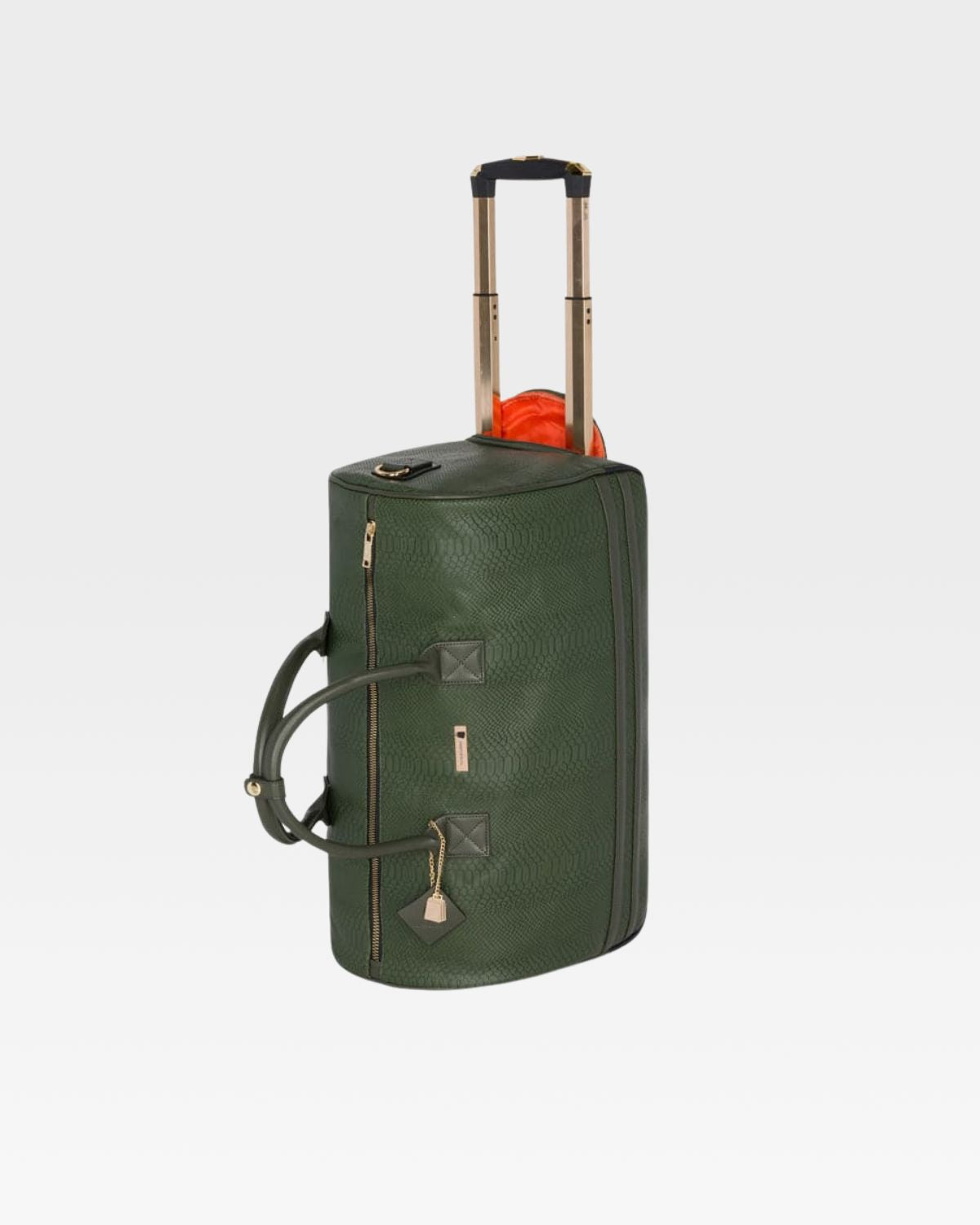 Apollo 1 Rolling Duffle Bag - Olive Green Expandable Luggage with Wheels for Travel, Gym & Sports Equipment | Perfect for Airplane Carry-On, Weekend Trips & Workout Gear Storage