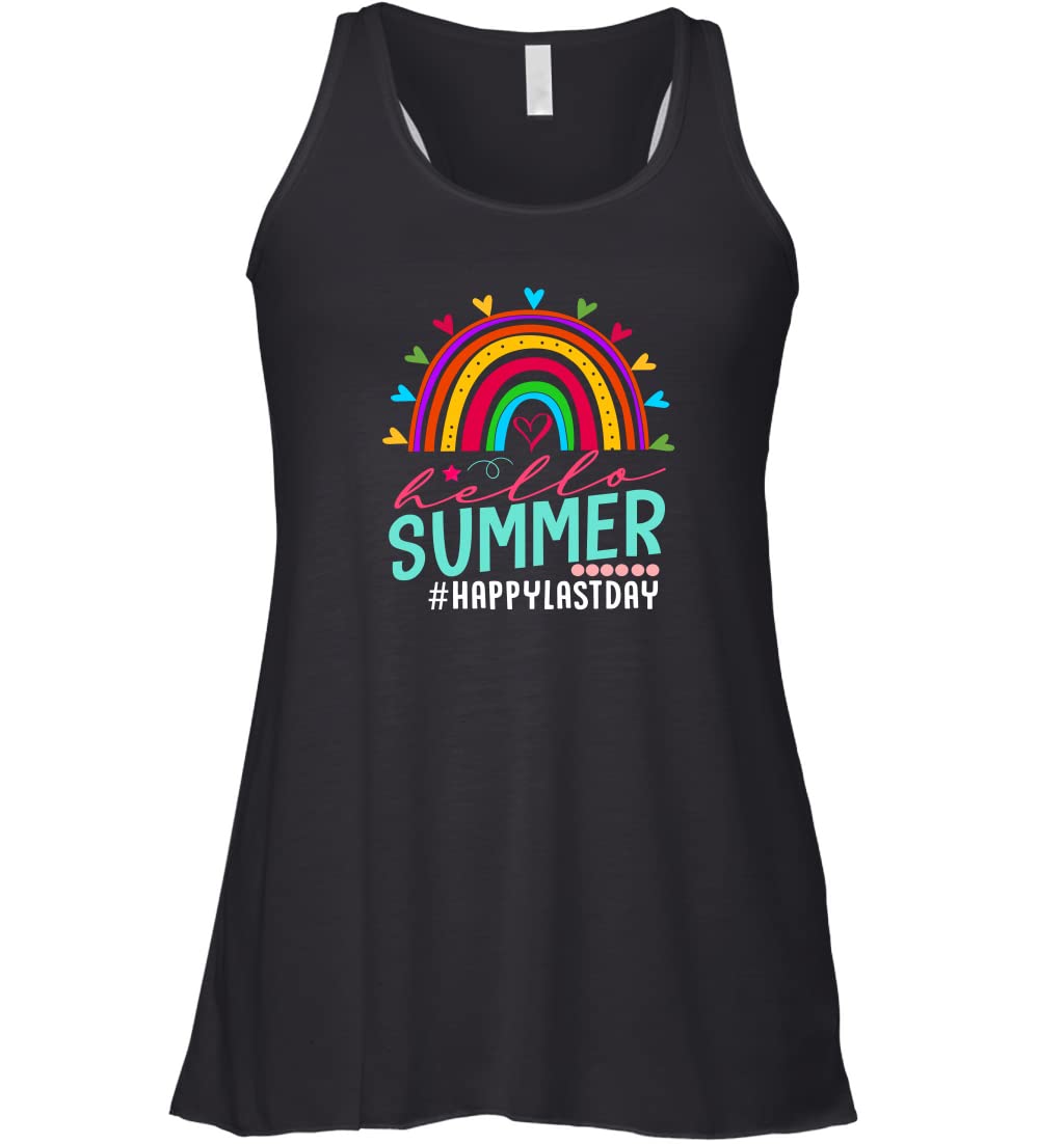 Happy Last Day of School T-Shirt - Cute Summer Break Celebration Top for Students & Teachers - Perfect for End of Year Parties & Vacation Photos