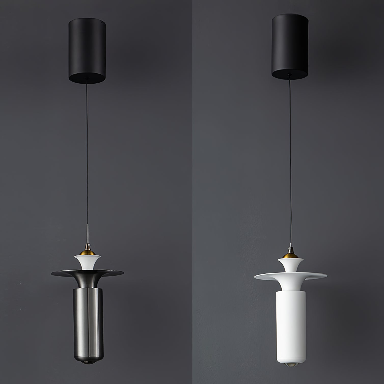 Esca Pendant Lamp - Modern Hanging Light Fixture for Kitchen, Dining Room & Bedroom | Energy Efficient LED Ceiling Light with Adjustable Height | Perfect for Home, Office & Restaurant Decor