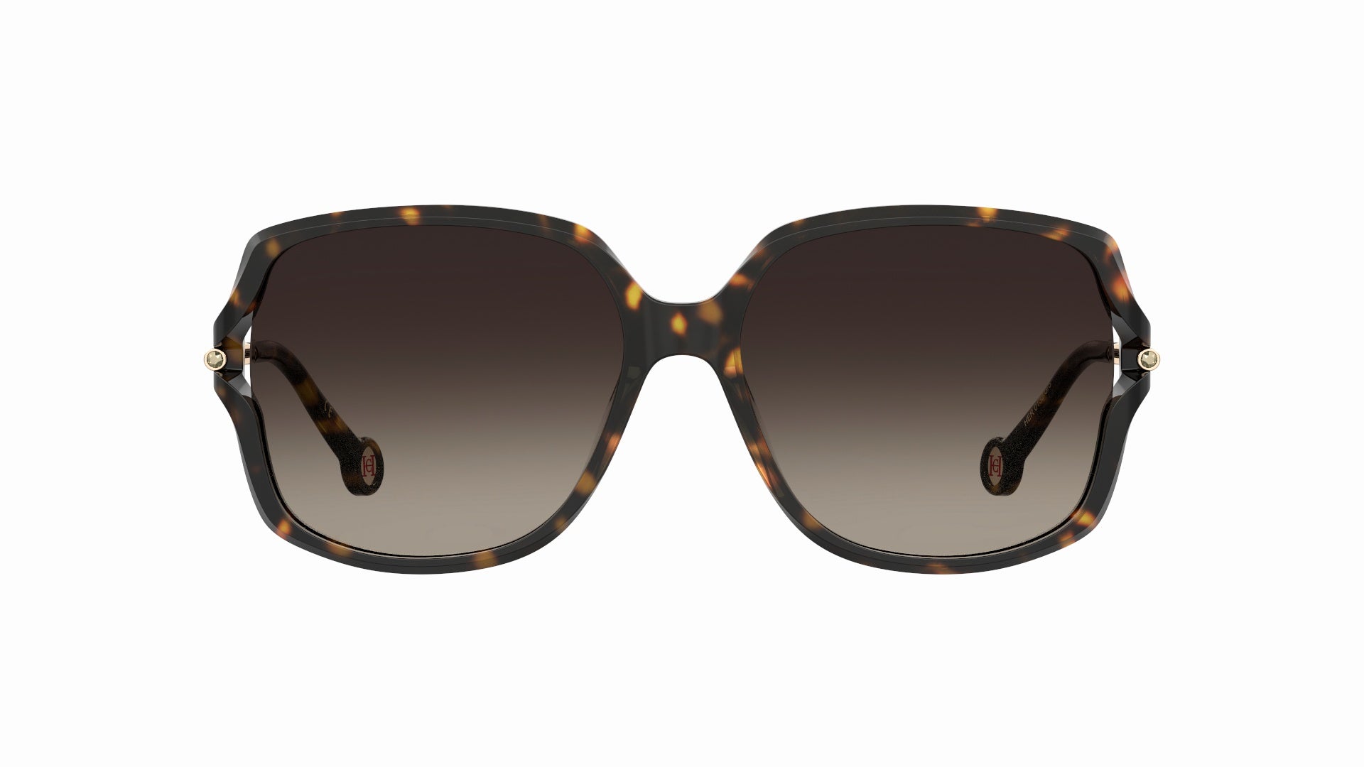 Carolina Herrera HER 0132/G/S Women's Luxury Sunglasses - UV Protection & Polarized Lenses for Driving, Beach & Outdoor Activities