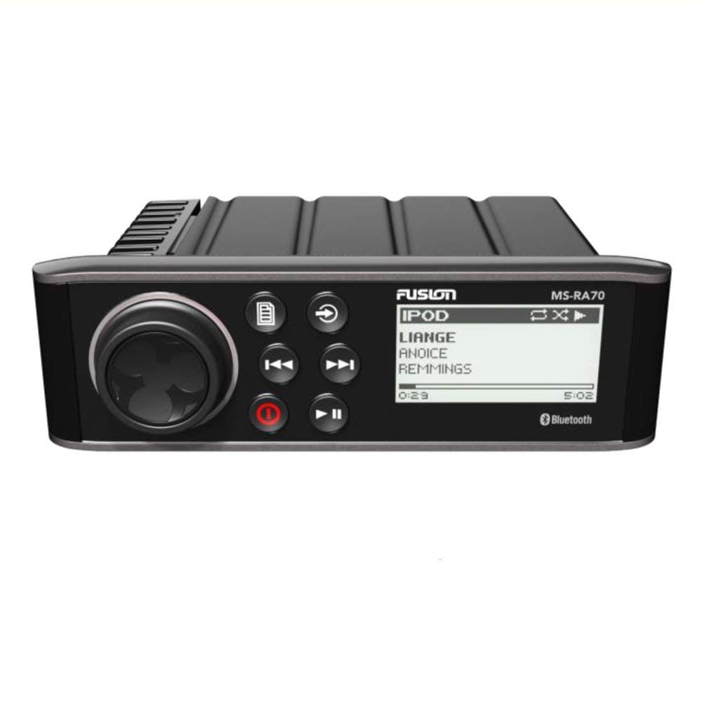 Renewed Fusion MS-RA70 Marine Bluetooth Stereo System - Waterproof Boat Audio Receiver for Boating, Yachting & Outdoor Adventures
