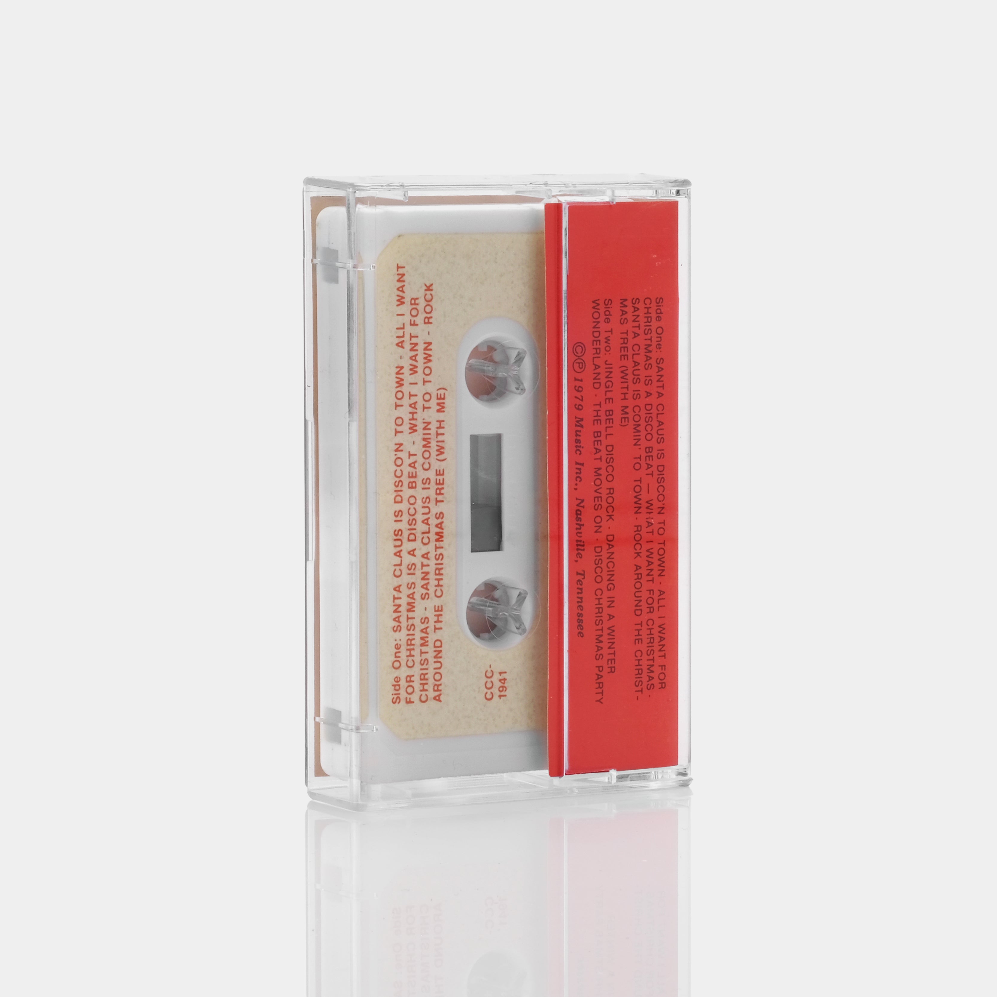 Vintage Christmas Dance Party Cassette Tape - Holiday Music Collection for Festive Gatherings & 80s Themed Parties