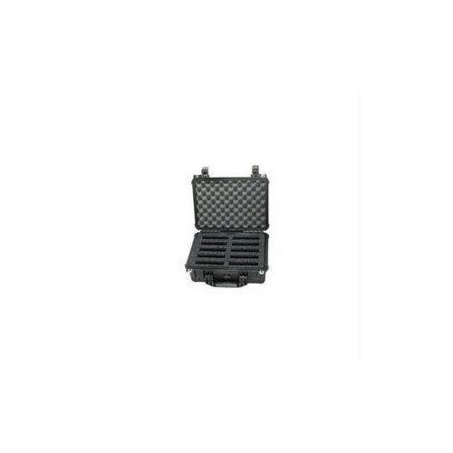 Durable Hard Shell Waterproof Carrying Case for Transporting Up to 10 Hard Drives - Perfect for Travel, Data Backup & Secure Storage