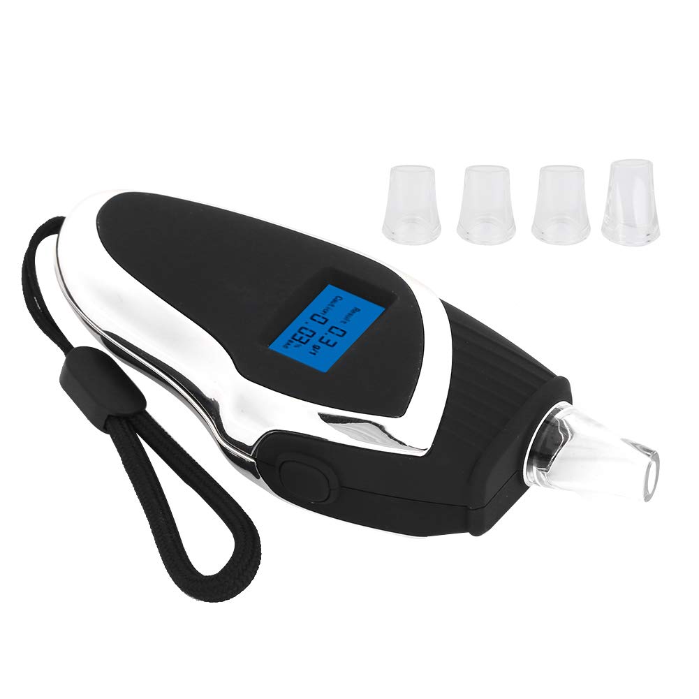 YYOYY Portable Breathalyzer - Accurate Alcohol Tester for Drunk Driving Prevention with Automatic Air Blowing Design | Ideal for Personal Use, Workplace Safety, and Law Enforcement Scenarios
