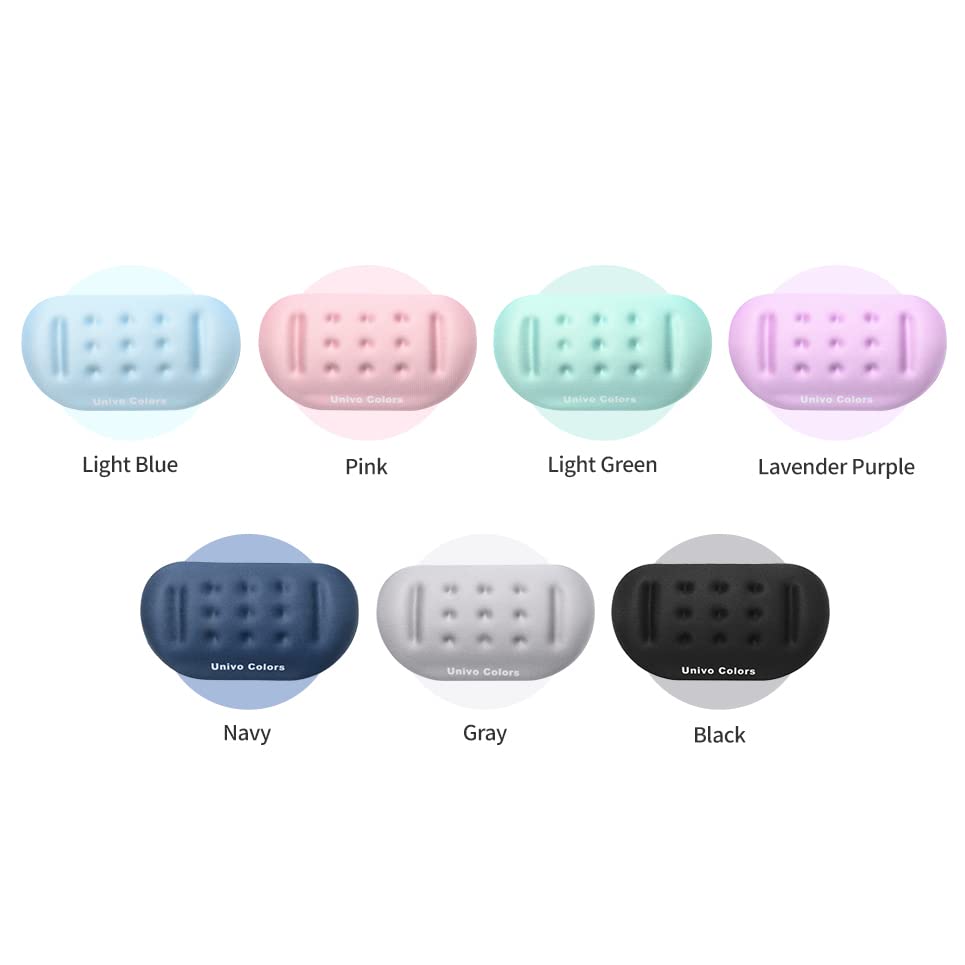 Turquoise Green Superfine Memory Foam Ergonomic Wrist Rest - Soft Gel Mouse Pad with Wrist Support for Gaming, Office & Computer Use - Comfortable for Long Hours of Typing and Mouse Work
