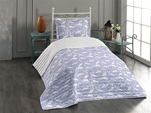 Lavender Blue White