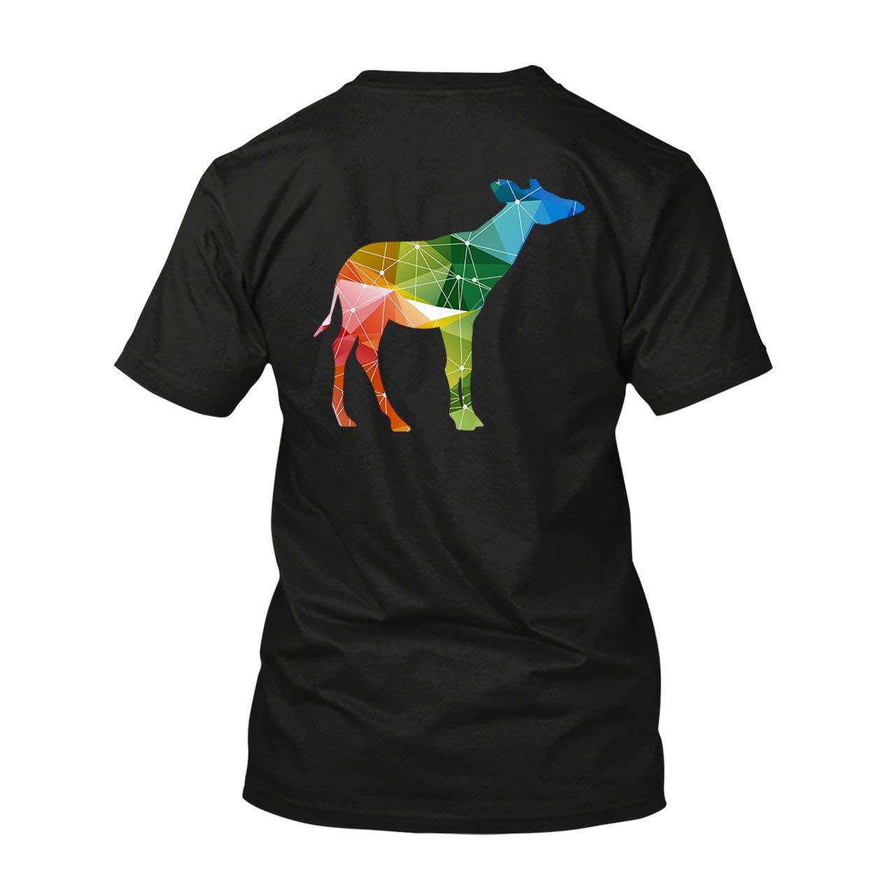 Emu Fly Okapi Colorful Graphic T-Shirts for Men & Women - Perfect Gift for Casual Wear, Parties & Outdoor Adventures