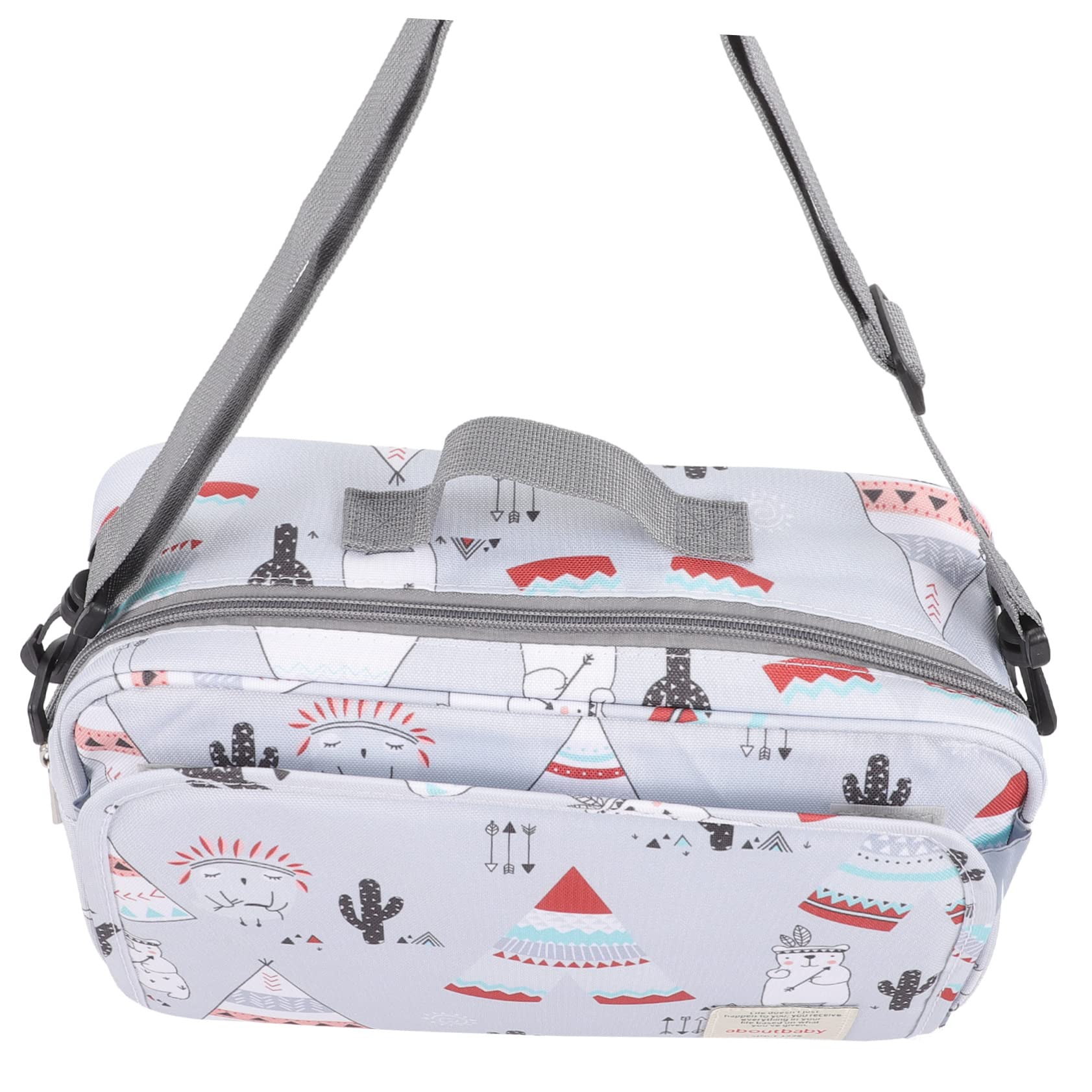 VICASKY 5-Piece Waterproof Travel Diaper Bag Organizer - Large Tote Purse with Multiple Pockets, Polyester Baby Changing Bag for Moms - Perfect for Daycare, Beach Trips & Family Outings