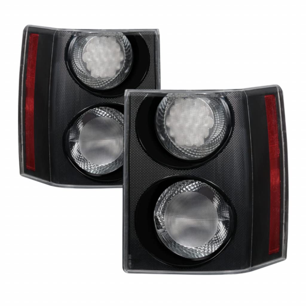 Xtune LED Euro Style Tail Lights Pair for 2006-2009 Land Rover Range Rover - ALT-JH-LRRRS06-CL (5075871) | Upgrade Your Vehicle's Rear Lighting for Enhanced Safety & Style