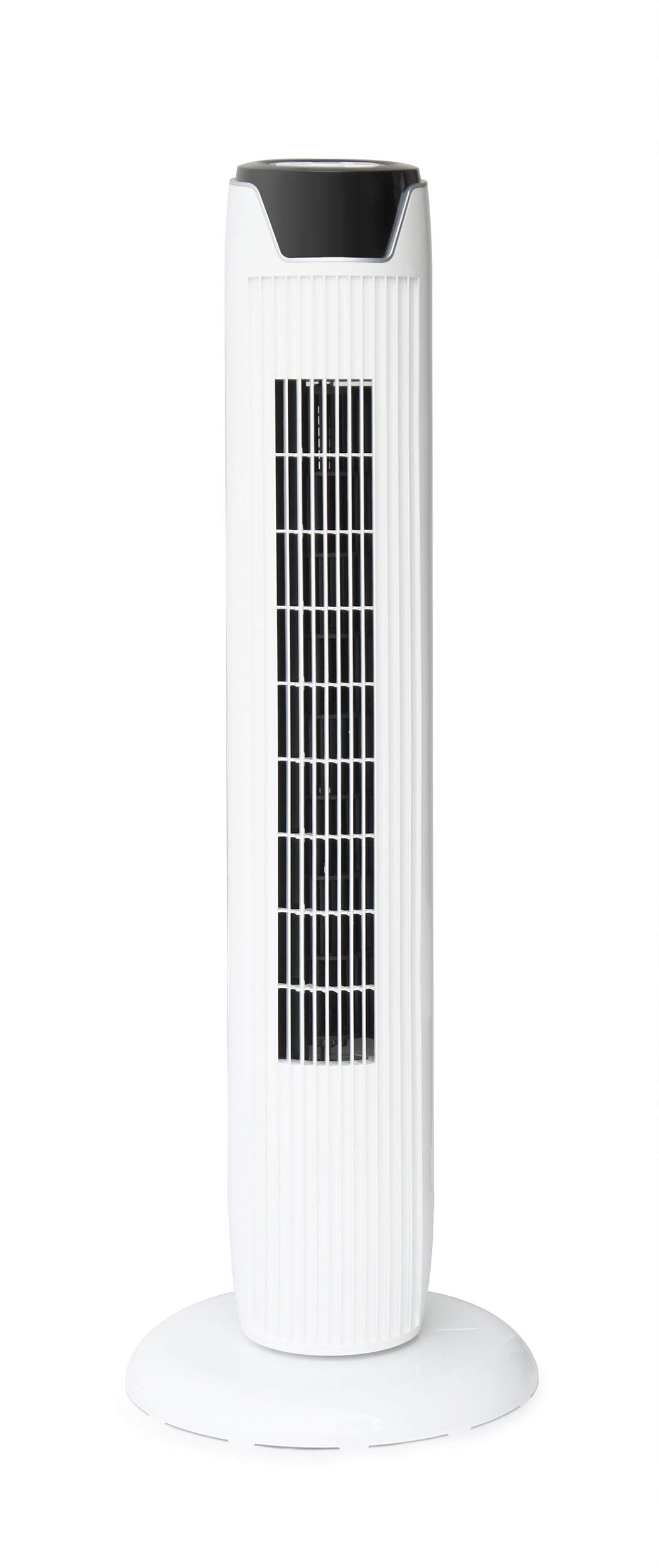 SPT SF-1536W White Tower Fan with Remote Control & 3-Speed Settings, 8-Hour Timer - Perfect for Bedroom, Office, and Home Cooling