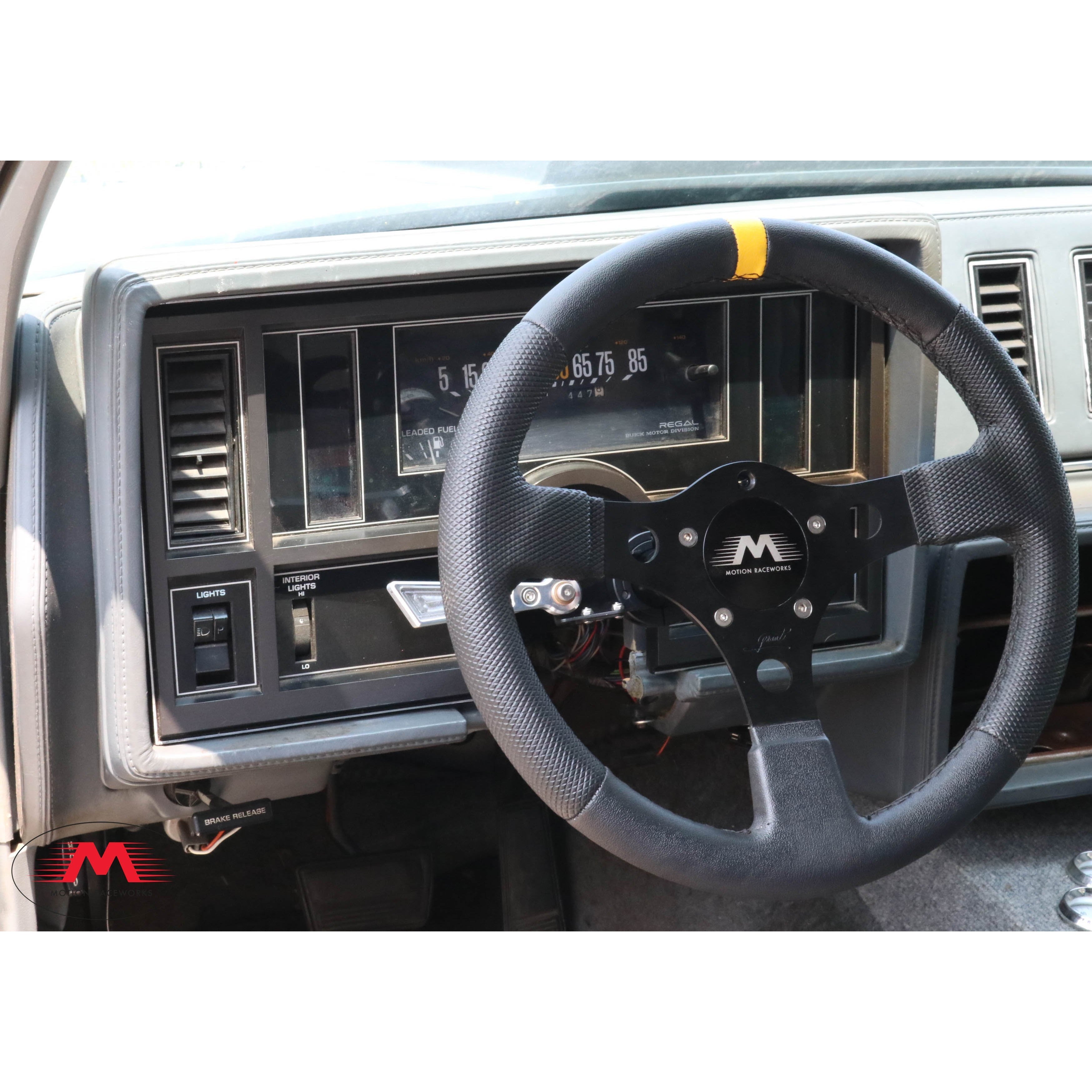 1978-1988 GM G-Body Lightweight Chromoly Steering Column - High Performance Upgrade for Classic Car Restoration & Racing