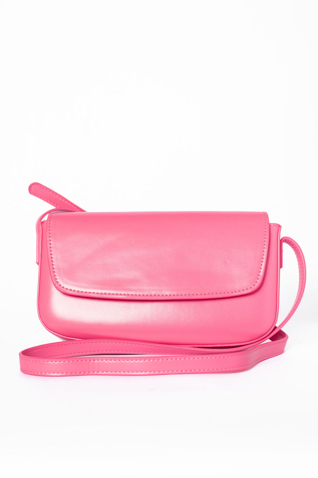 Elegant Pink Minimalist Crossbody Purse for Women - Lightweight & Stylish Everyday Shoulder Bag - Perfect for Work, Travel and Casual Outings