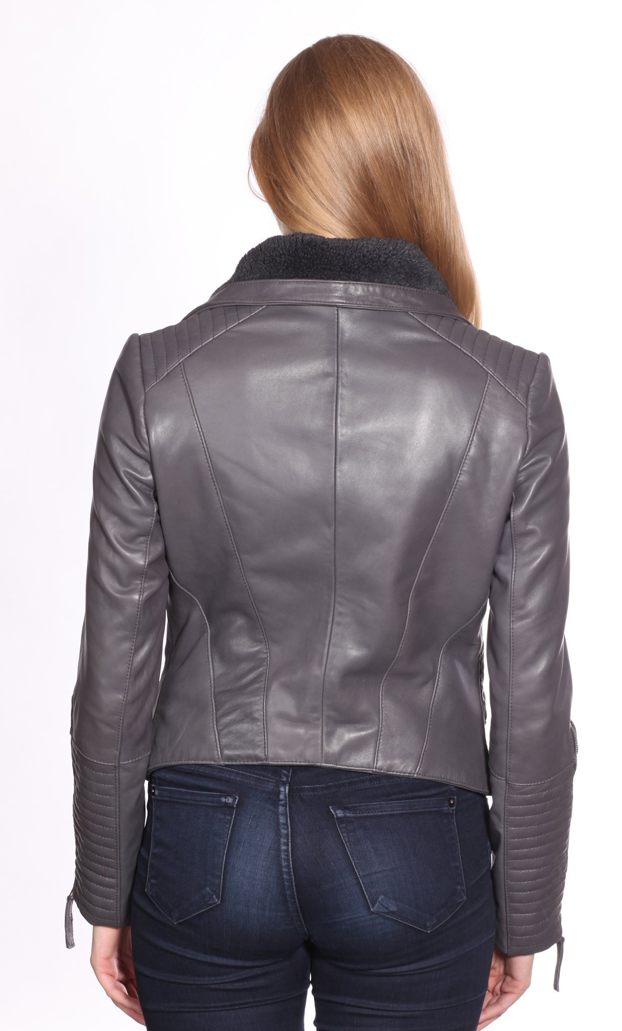 Christian Reed Women's Genuine Leather Jacket - 4 Stylish Colors for Fall & Winter Fashion | Perfect for Casual Outings, Date Nights & Outdoor Adventures