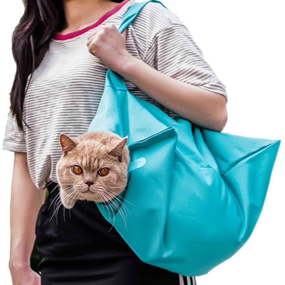 Premium Cat Carrier Bag - Soft-Sided Tote Shoulder Pet Pouch for Small Dogs & Cats - Perfect for Vet Visits, Travel & Outdoor Adventures
