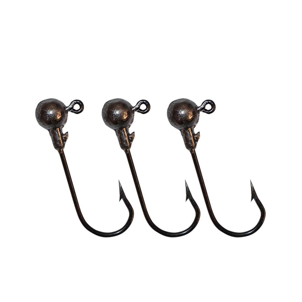 20pcs Fishing Jig Heads Kit with Fish Head Hooks - Lead Lures for Ice Fishing, Bass, Walleye & Saltwater - Perfect for Freshwater & Deep Sea Fishing Bait