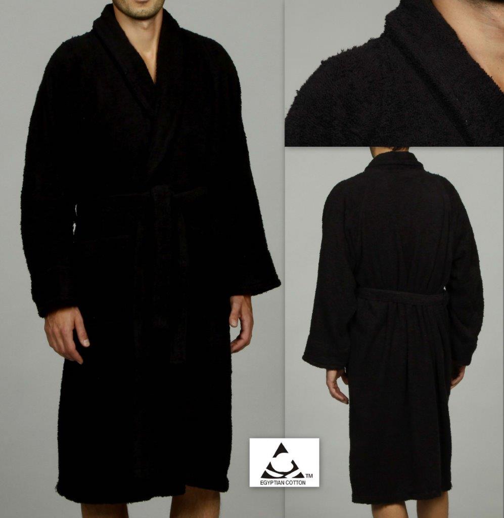 Premium Cotton Ultra Soft Terry Adult Unisex Lightweight Luxury Bathrobe - Spa, Hotel & Home Relaxation Wear for Men and Women