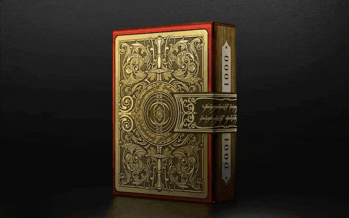 Premium Foil & Gilded Edition Lord of The Rings The Two Towers Playing Cards - Collectible Game Cards for Poker, Magic Tricks & LOTR Themed Parties
