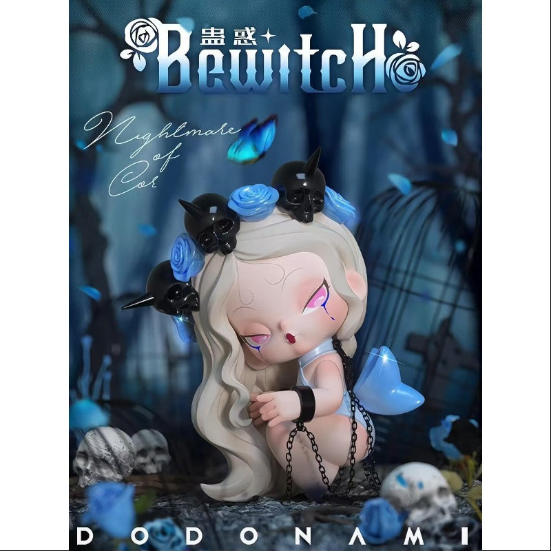 Dodo Nami Nightmare Core Series Bewitch - Gothic Horror Collectible Figurine for Halloween Decor & Anime Fans Collection