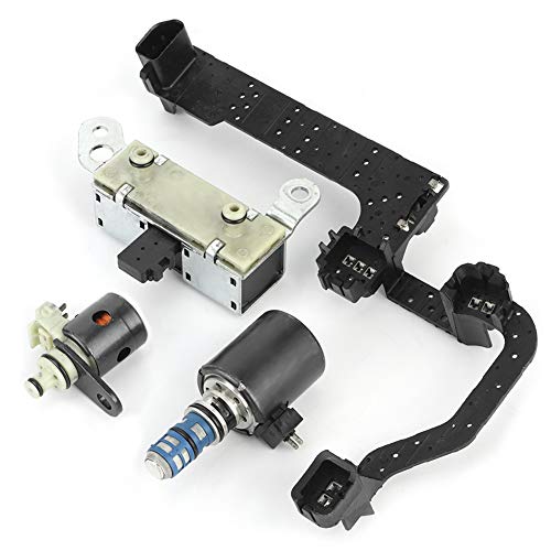 4Pcs Solenoid Valve Kit OE 4R70W for Ford E150 E250 E350 2005-2007 V6 4.2L 4 Spd RWD - Transmission Repair & Replacement Parts - Perfect for DIY Mechanics & Auto Shops