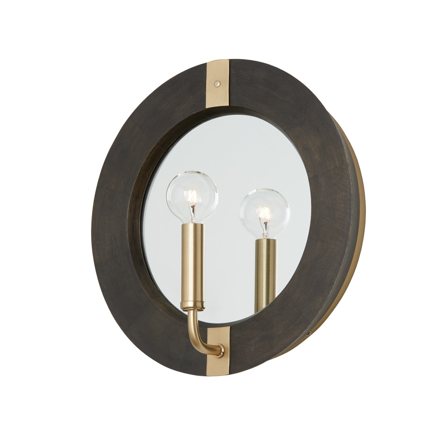 Capital Lighting One Light Wall Sconce - Modern Wall Light Fixture for Bedroom, Living Room & Hallway - Brushed Nickel Finish Indoor Lighting