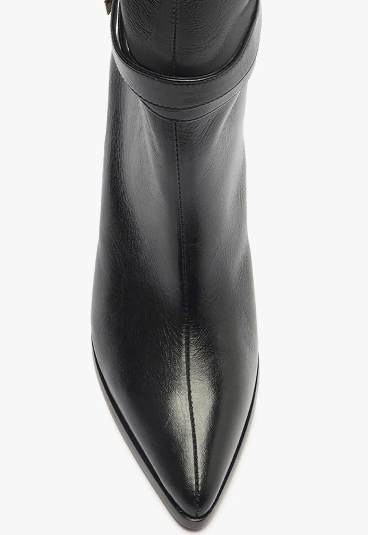 Maryana Women's Leather Boots with High Heel - Fashionable Ankle Boots for Fall & Winter | Perfect for Office, Party & Night Out