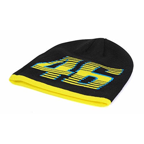 VR 46 Apparel Men's T-Shirt & Beanie Set - Multicolor, Medium Size - Perfect for Motorcycle Racing Fans & Casual Streetwear