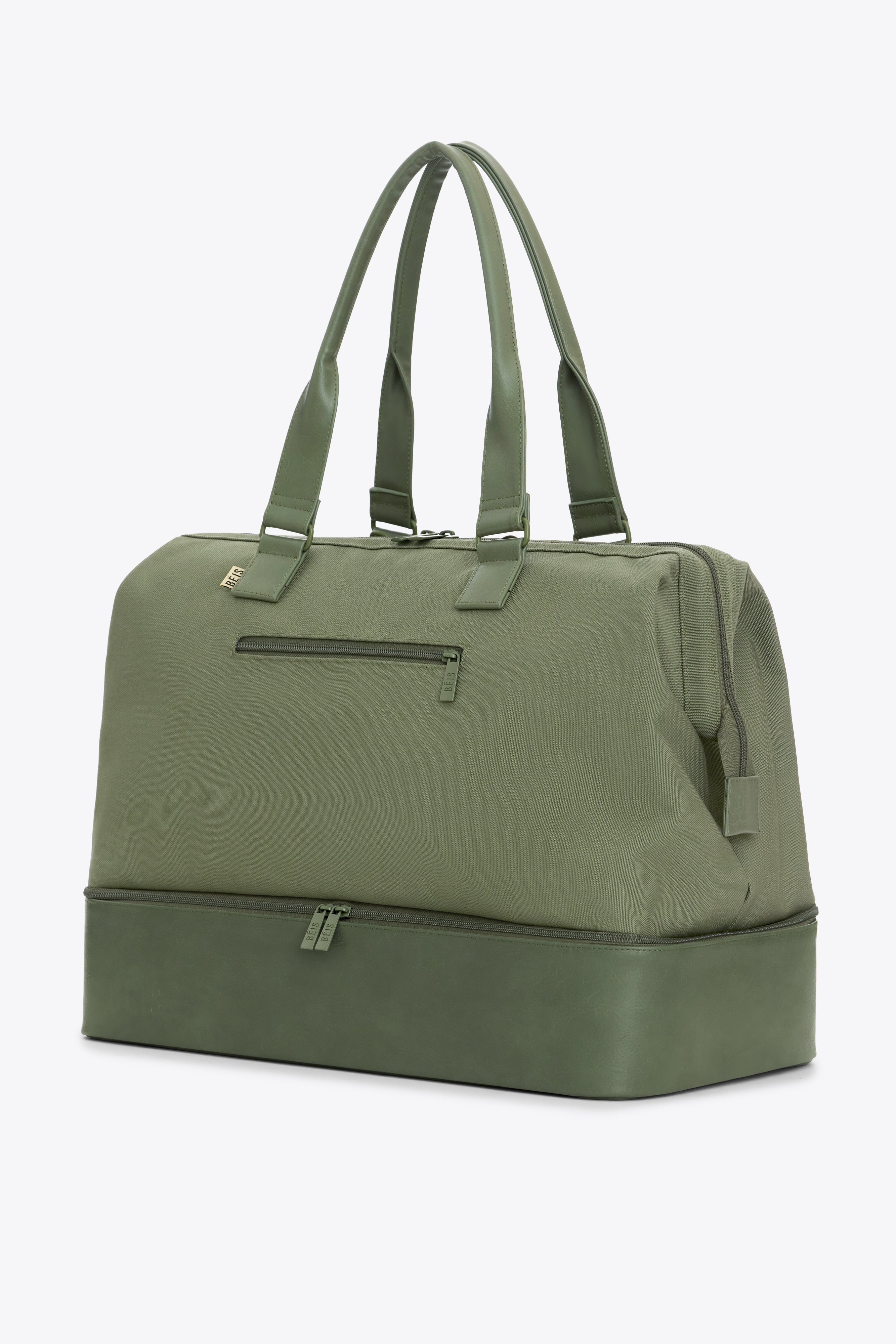 The Weekender Duffle Bag in Olive Green - Perfect for Travel, Gym & Weekend Getaways | Durable & Stylish Carry-On Luggage