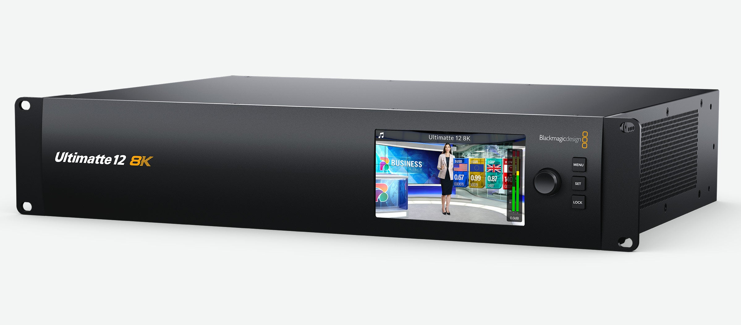Blackmagic Design Ultimatte 12 - Professional 4K HDMI/6G-SDI Live Production Keyer for Streaming & Broadcast Studios | Perfect for Green Screen Chroma Key Effects in Video Production