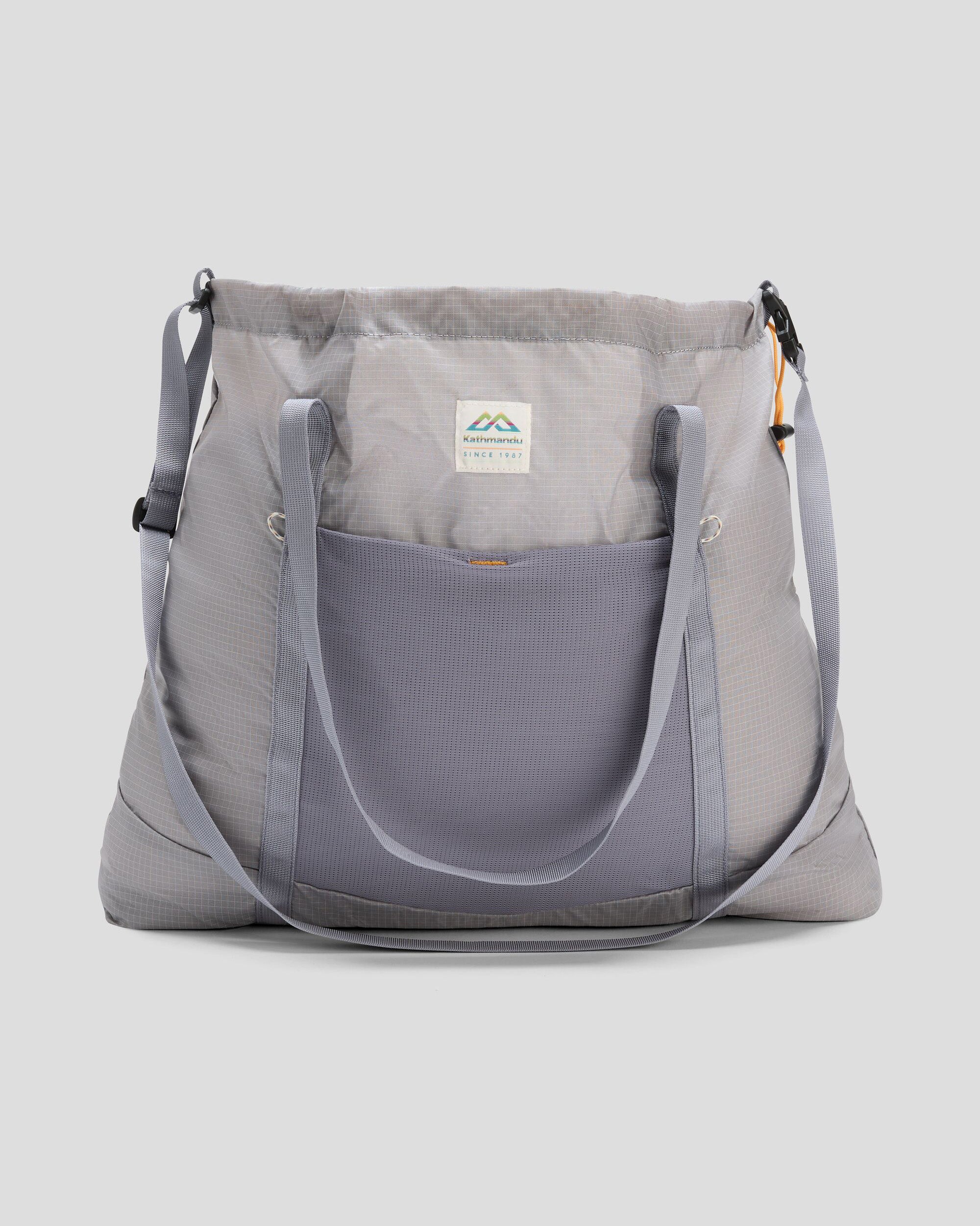 Pack&Go Tote Bag - Light Haze Color, Durable & Stylish Carryall for Work, Gym & Travel | Perfect for Commuting, Shopping & Beach Outings