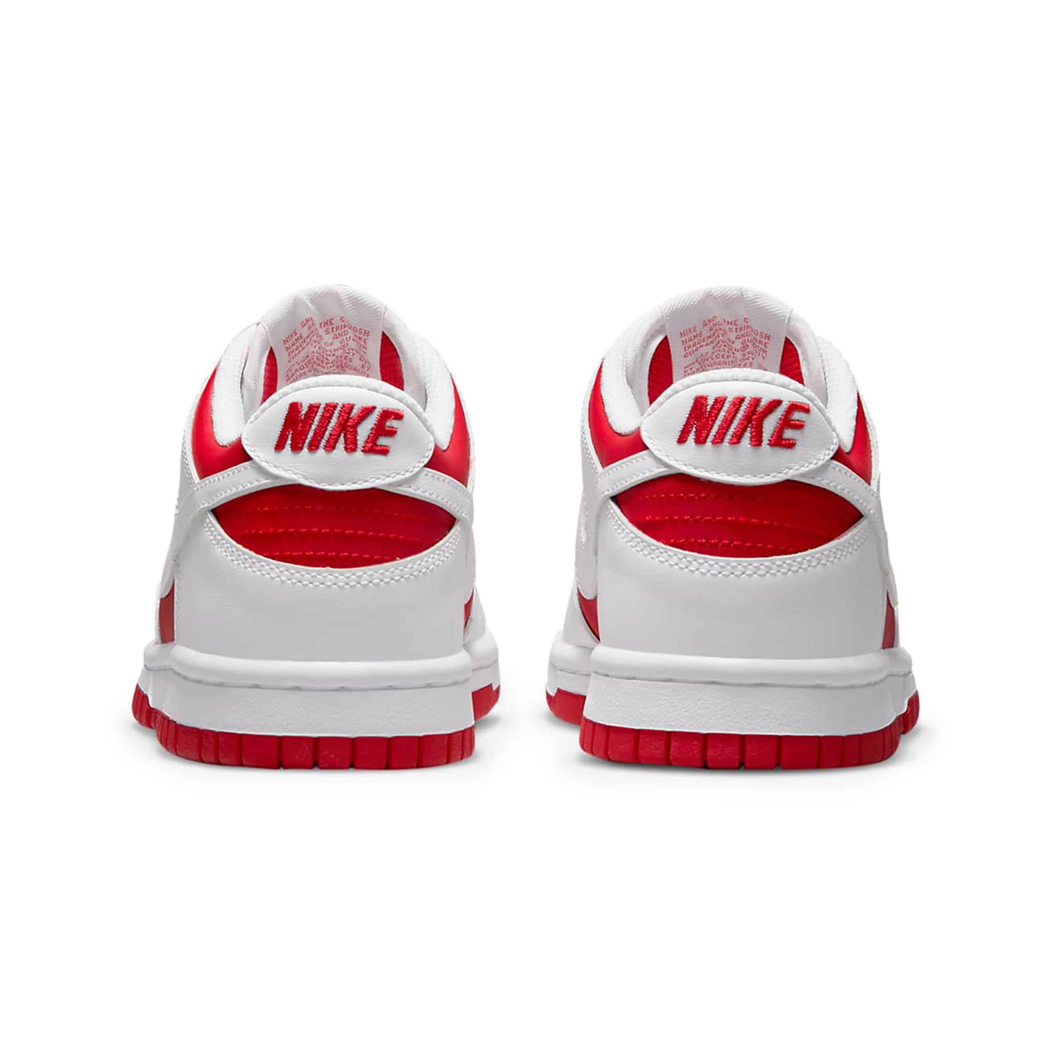 Nike Dunk Low Championship Red (2021) GS - Women's Basketball Shoes for Casual Wear & Street Style Fashion