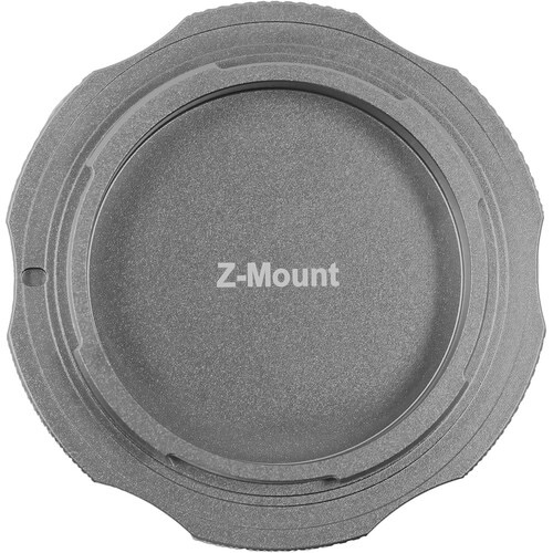 Kondor Blue Aluminum Body Cap for Nikon Z Mount Cameras - Durable Space Gray Lens Protection Cover | Perfect for Travel, Storage & Camera Maintenance