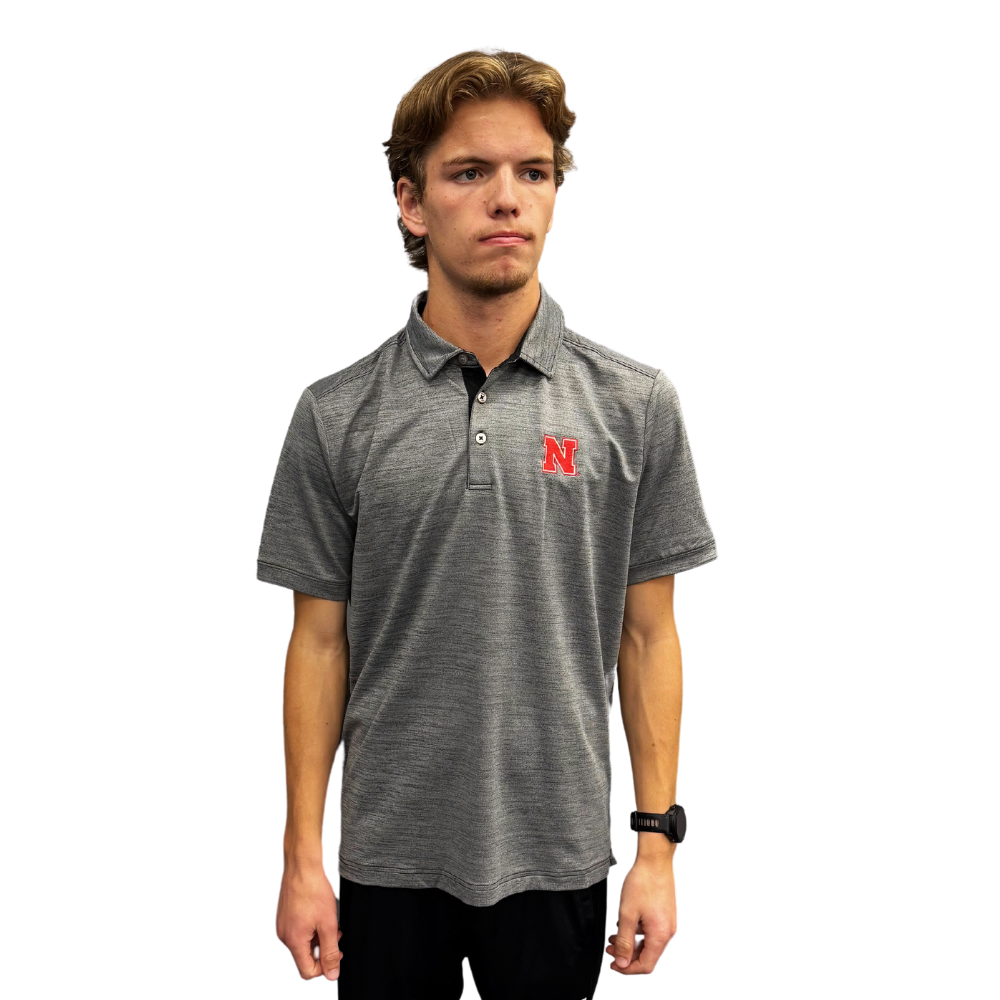 Tommy Bahama Men's Nebraska Huskers San Raphael Polo Shirt - Comfortable Short Sleeve Golf & Casual Wear for Fans