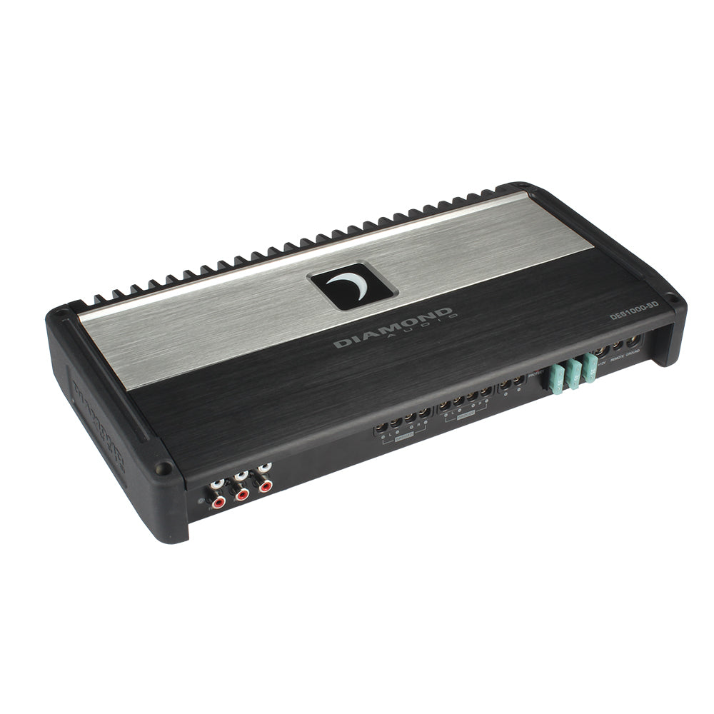 DES SERIES 5 Channel Full Range Class D Amplifier DES1000.5D - 2000W High Power Car Audio Amp for Home Theater, Marine & Truck Stereo Systems