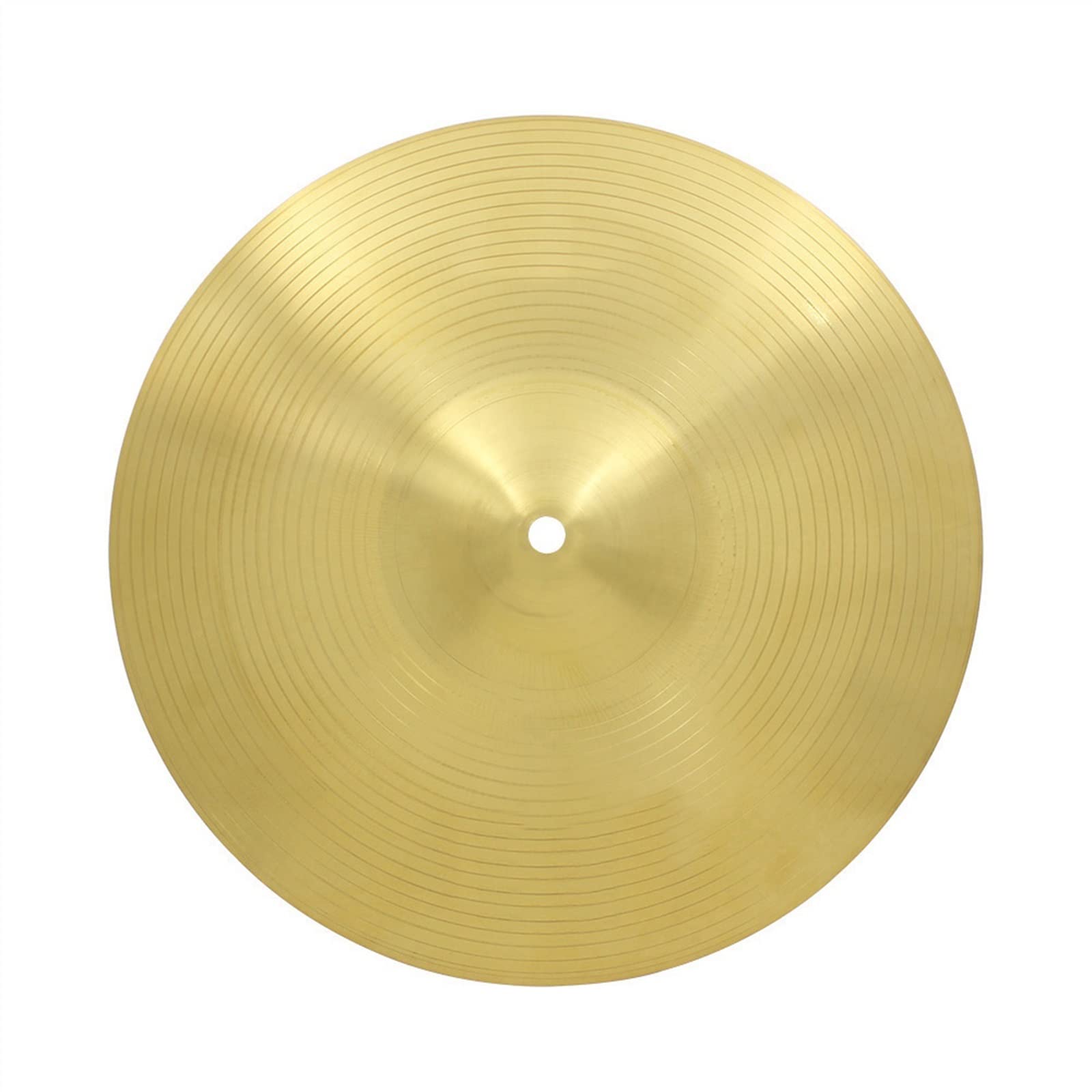 14 Inch Brass Cymbal Set for Drum Kit - Splash, Crash & Hi-Hat Cymbals | Professional Percussion Accessories for Drummers | Perfect for Live Performances & Studio Recording