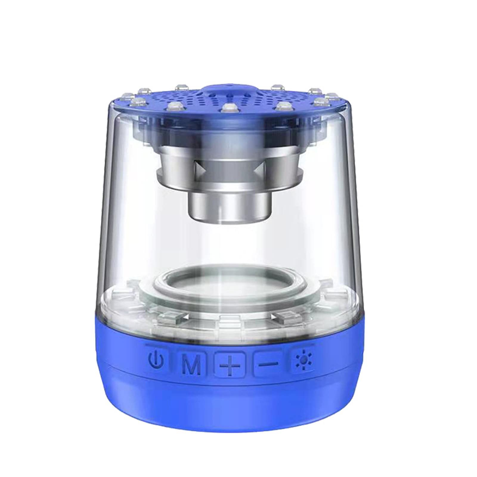 IPX6 Waterproof & Dustproof Bluetooth Speaker - Portable Wireless Outdoor Speaker with 360° Surround Sound & LED Color Changing Lights - Perfect for Pool Parties, Camping, Beach, and Home Use
