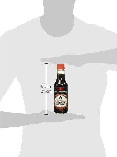 Kikkoman Gluten Free Tamari Soy Sauce - 10 oz Bottle | Premium Japanese Soy Sauce Alternative | Perfect for Sushi, Stir Fry & Asian Cooking