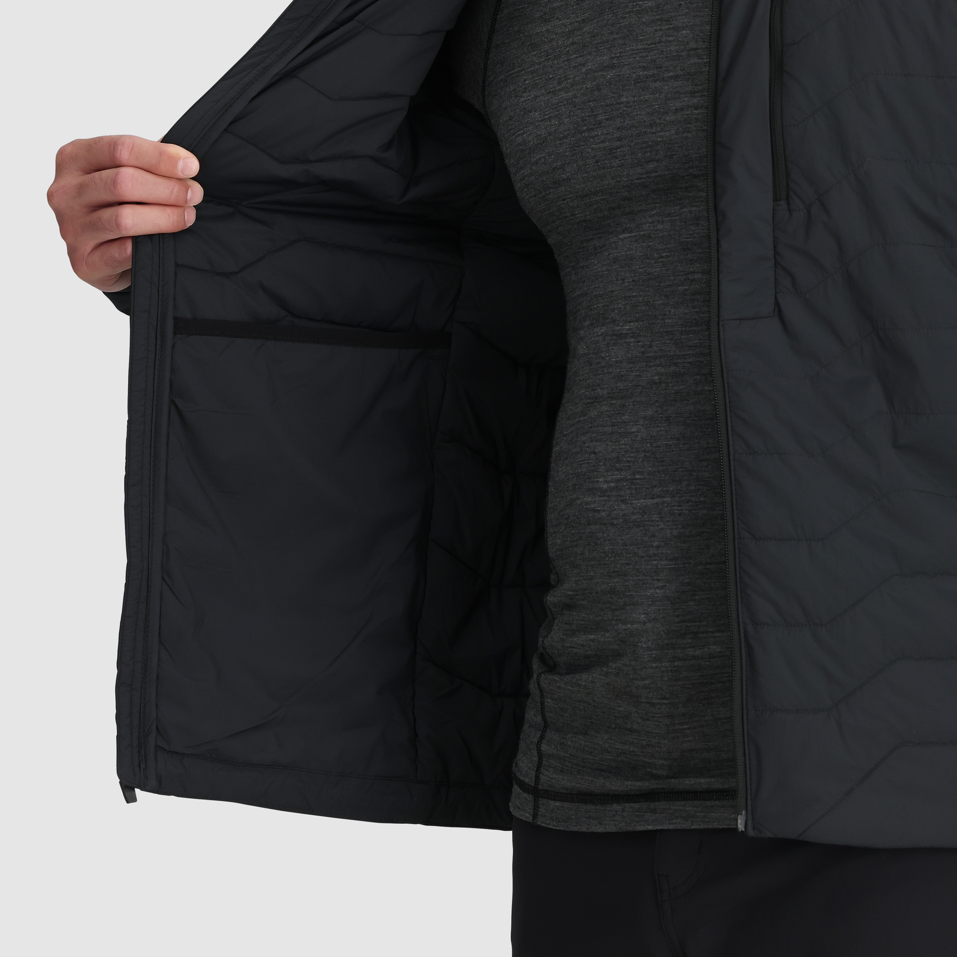 Men's Shadow Insulated Jacket - Lightweight Waterproof Winter Coat for Hiking & Outdoor Activities | Cold Weather Windproof Jacket for Men